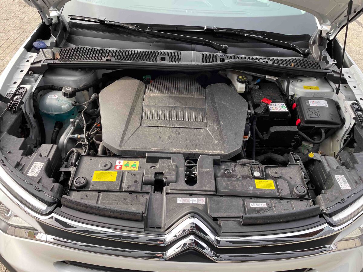 Citroen e-C4X - test spotreby zimy 2024