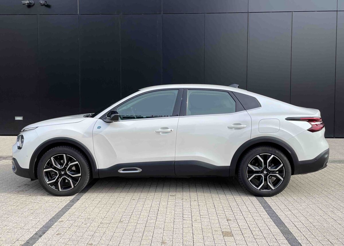 Citroen e-C4X - test spotreby zimy 2024