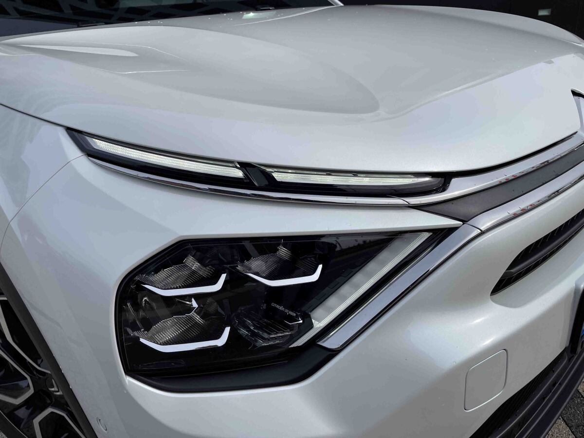 Citroen e-C4X - test spotreby zimy 2024