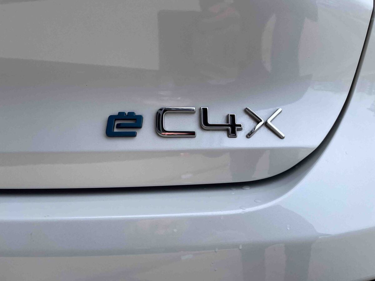 Citroen e-C4X - test spotreby zimy 2024