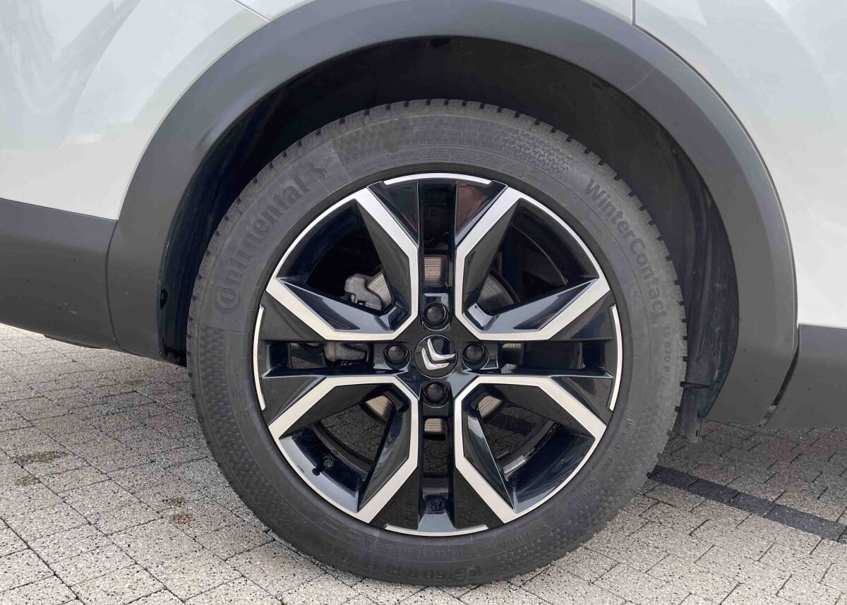 Citroen e-C4X - test spotreby zimy 2024