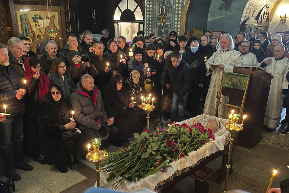 Rusko opozícia Navaľnyj pohreb