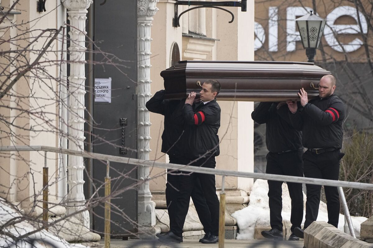 Rusko opozícia Navaľnyj pohreb