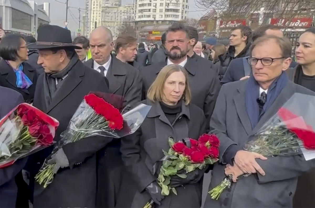 Rusko opozícia Navaľnyj pohreb
