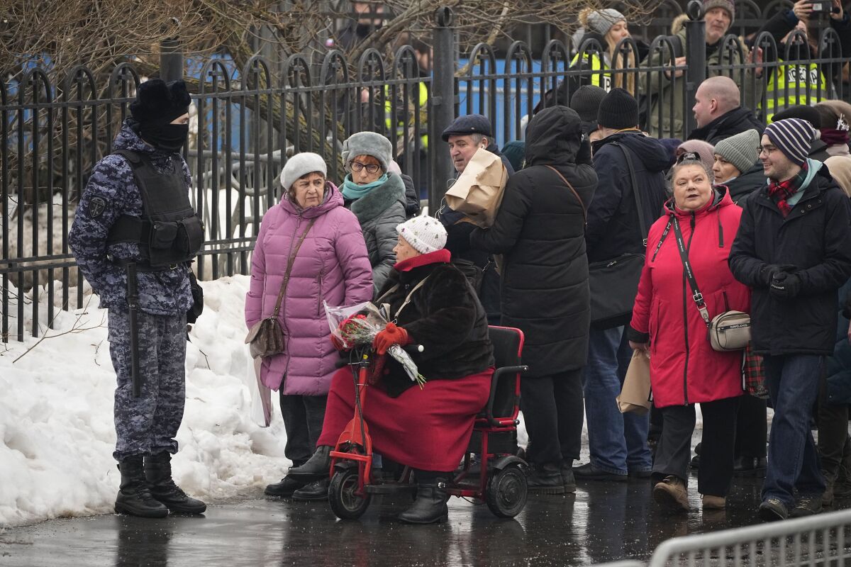 Rusko opozícia Navaľnyj pohreb