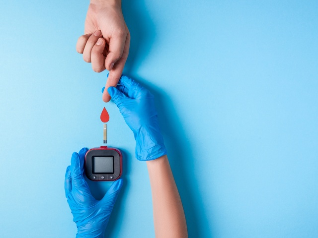 diabetik, krv, test, diabetes, cukrovka