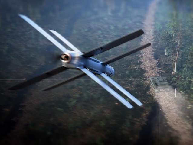 Ruský dron ZALA Z-52 Lancet sa po zacieleni z výšky 300 metrov vrhne na cieľ rýchlosťou 350 km/h.