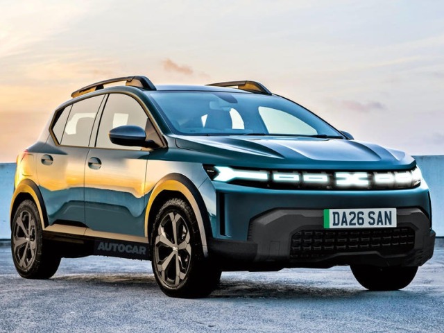 Dacia Sandero EV - render 2024
