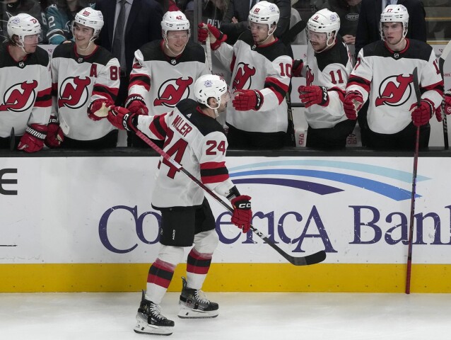 New Jersey Devils, Colin Miller, striedačka