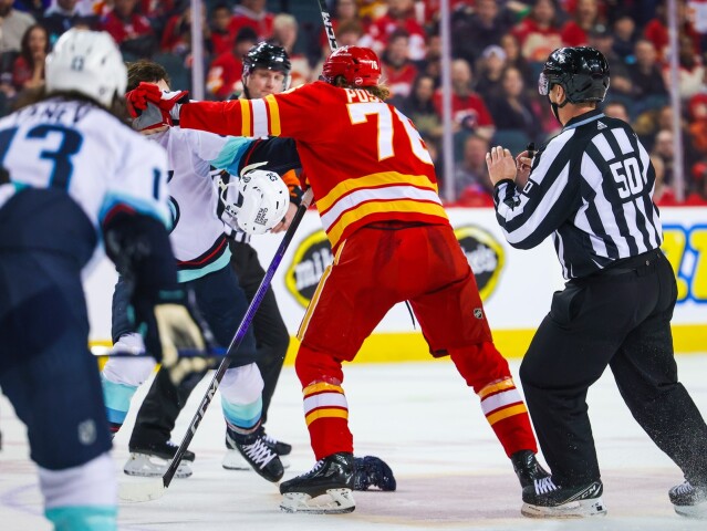 Tye Kartye, Martin Pospíšil, calgary flames, seattle kraken