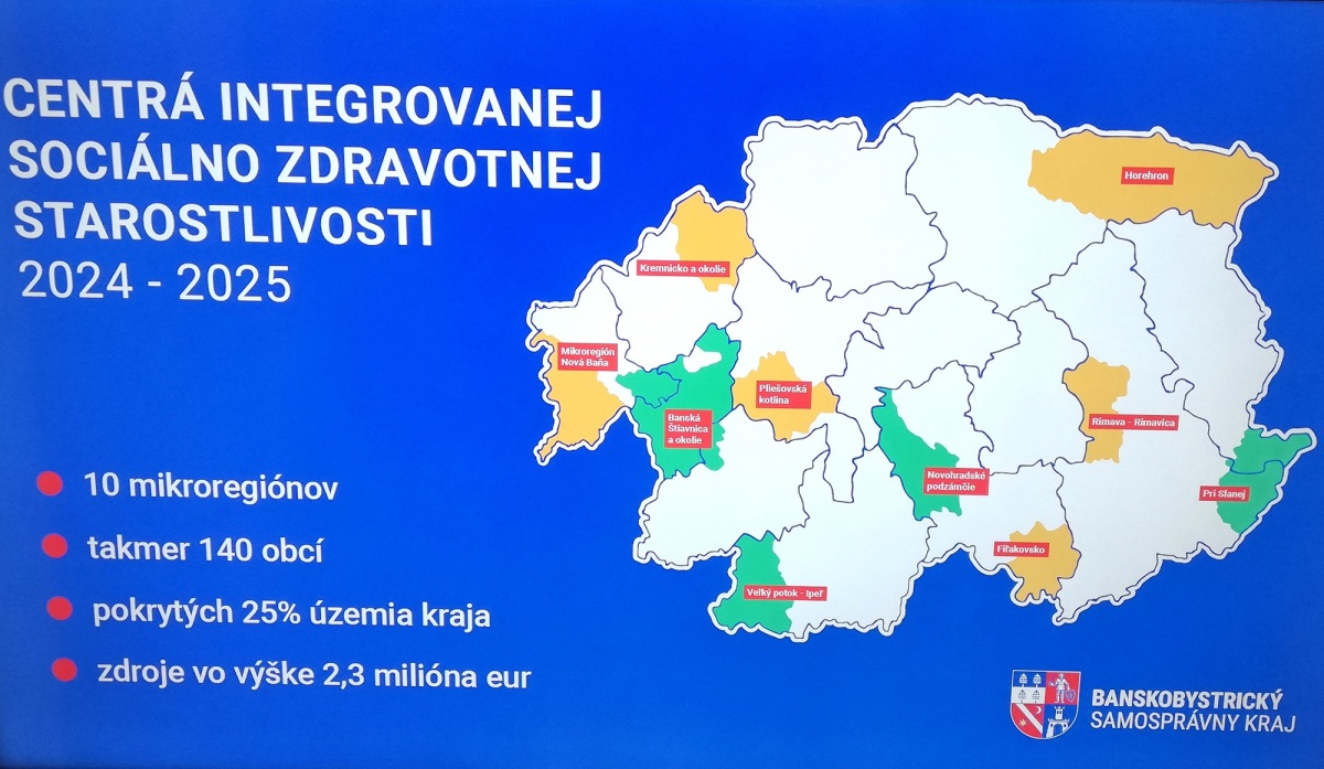 mapa, pokrytie, opatrovateľské služby, BBSK