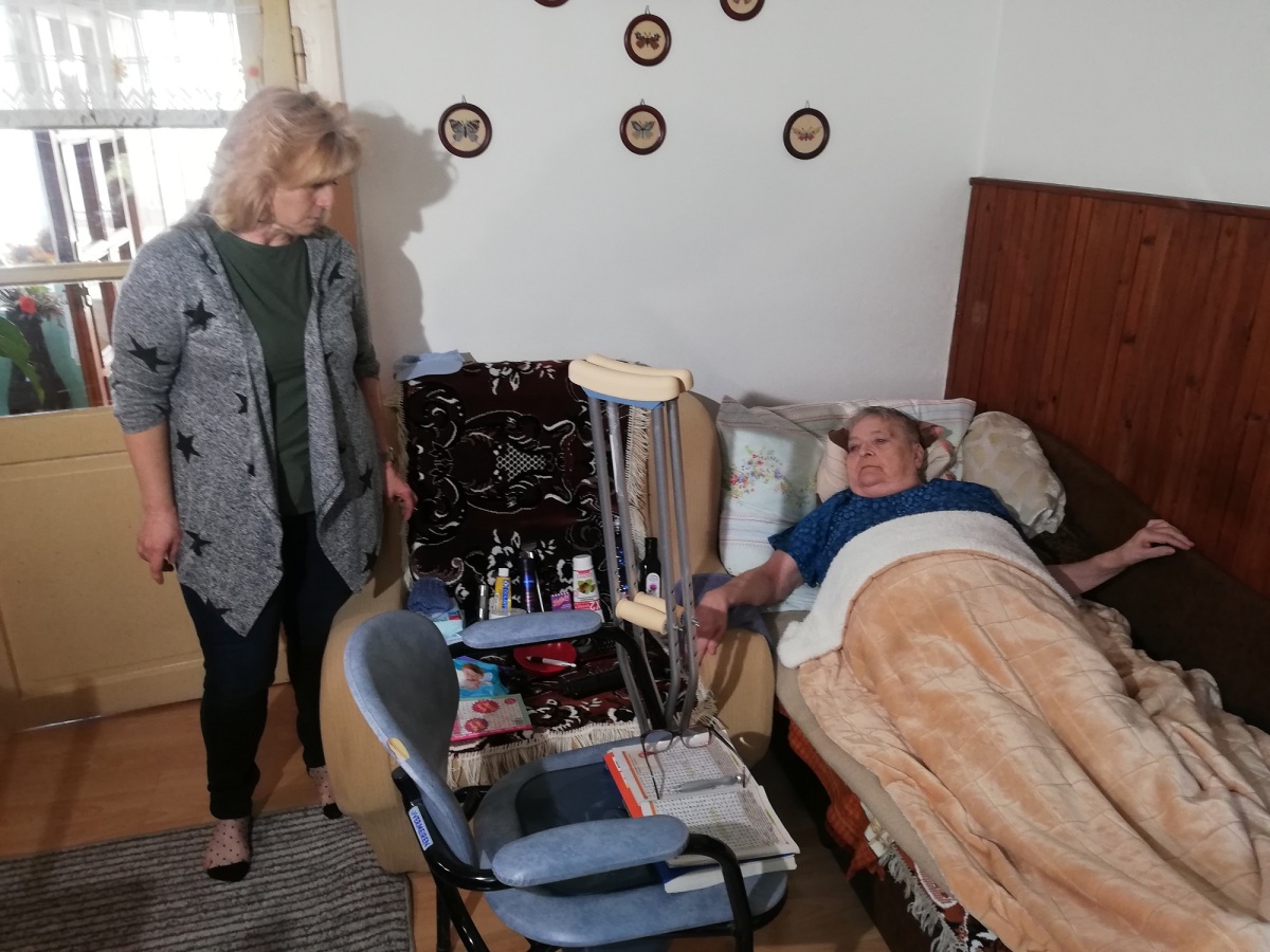 opatrovateľka, seniori