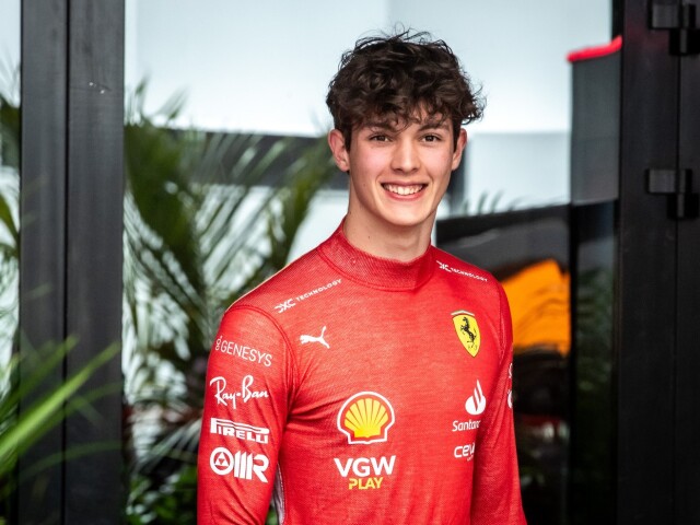 Bearman Oliver F1