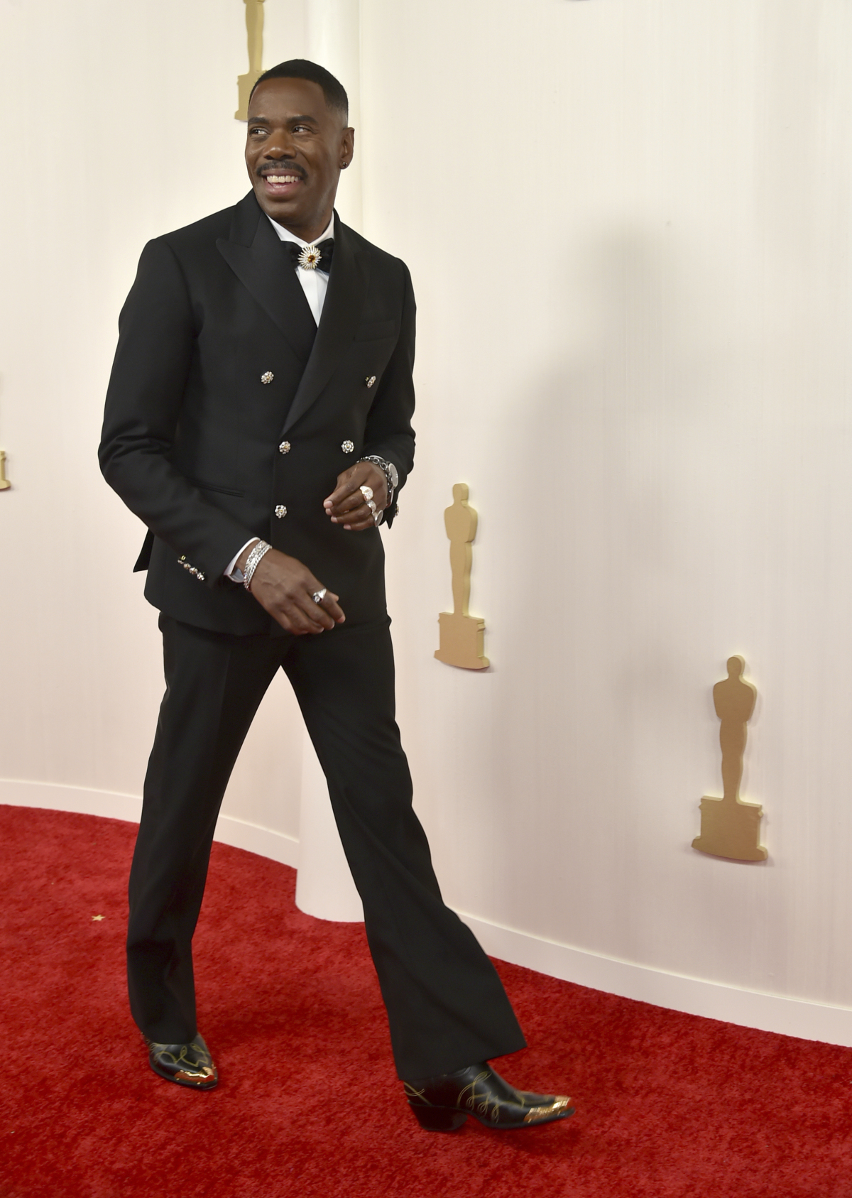 Herec Colman Domingo reprezentoval značku Louis Vuitton.