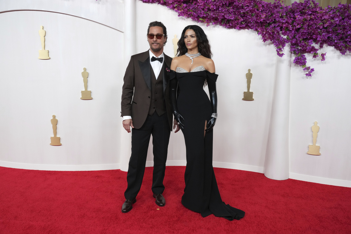 Matthew McConaughey a jeho manželka Camila Alves