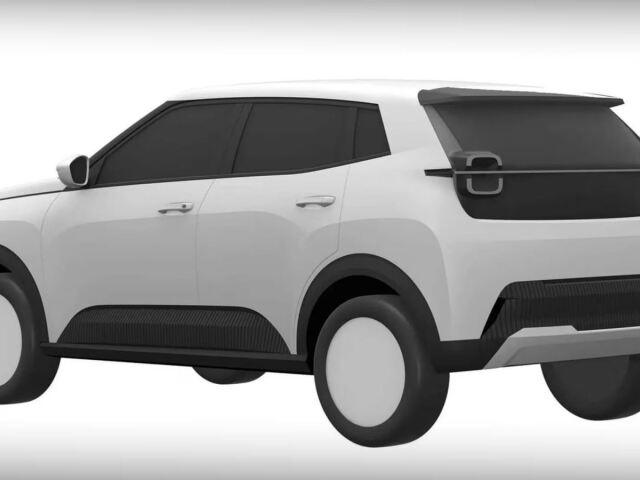 Fiat Panda - patentové snímky 2024