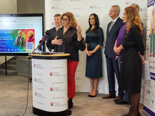 Jana Pifflová Španková, NIE RAKOVINE, tlačová konferencia
