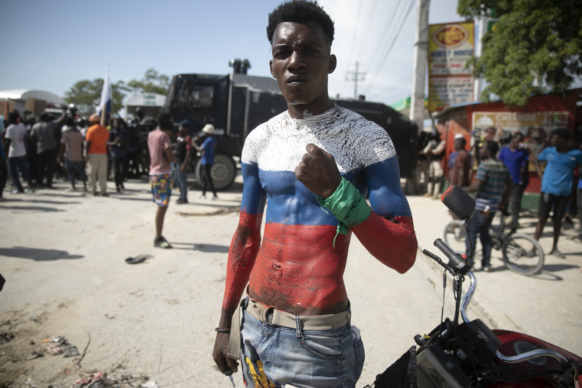 Haiti Protest