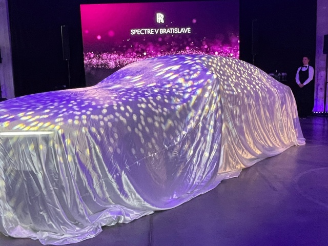 Rolls-Royce Spectre v Bratislave