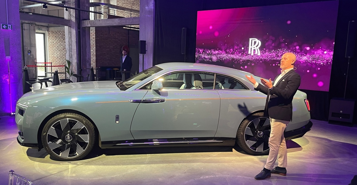 Rolls-Royce Spectre v Bratislave