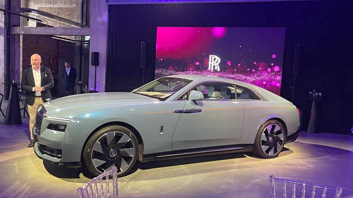 Rolls-Royce Spectre v Bratislave