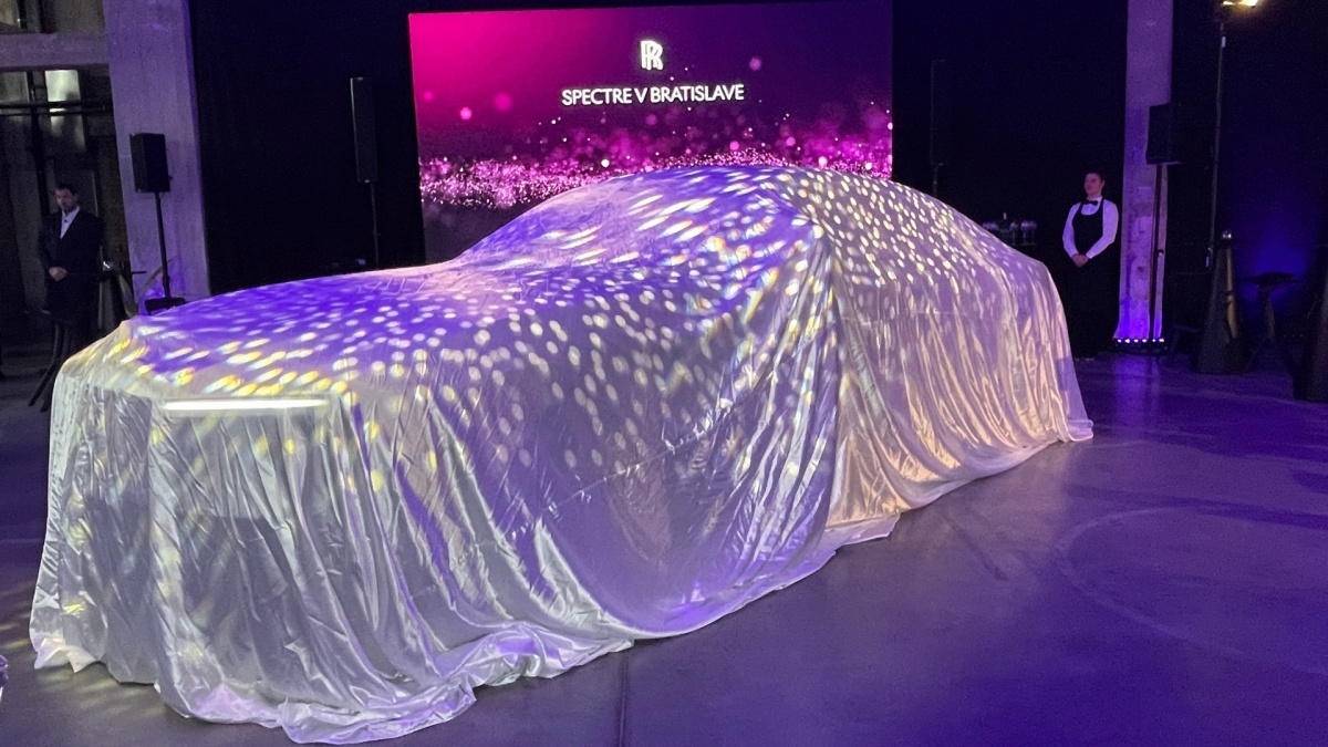 Rolls-Royce Spectre v Bratislave