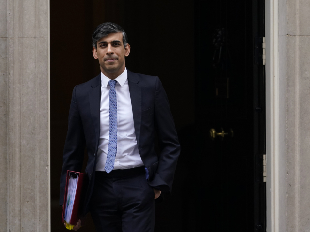 Britský ministerský predseda Rishi Sunak.