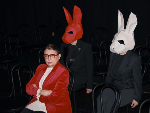 Zuzana Kronerova White Rabbit Red Rabbit