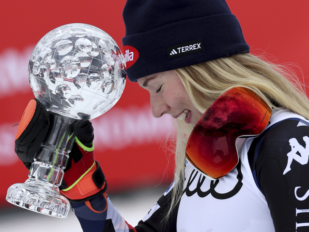 Mikaela Shiffrinová, malý glóbus