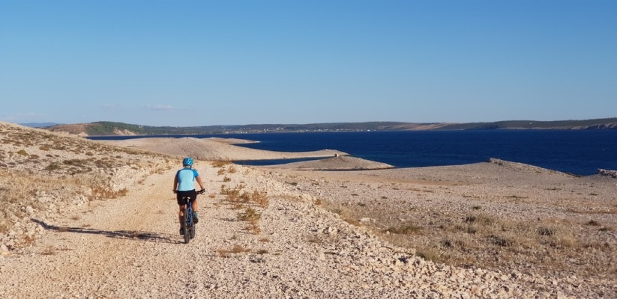 Jazda na bicykli na Pagu, pr, nepouzivat
