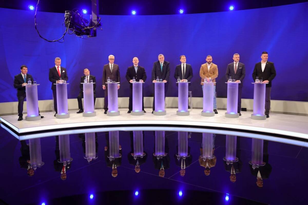 kandidáti, prezident, debata, rtvs