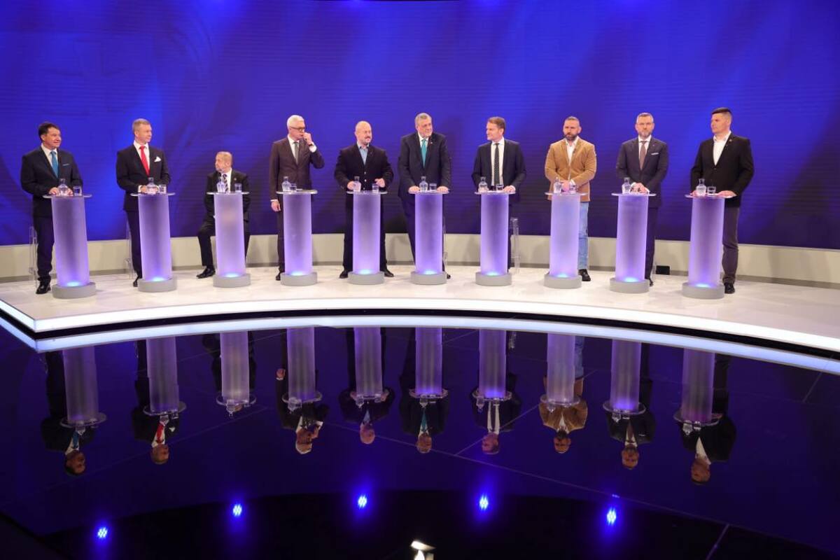 voľby, prezidentské, debata, rtvs