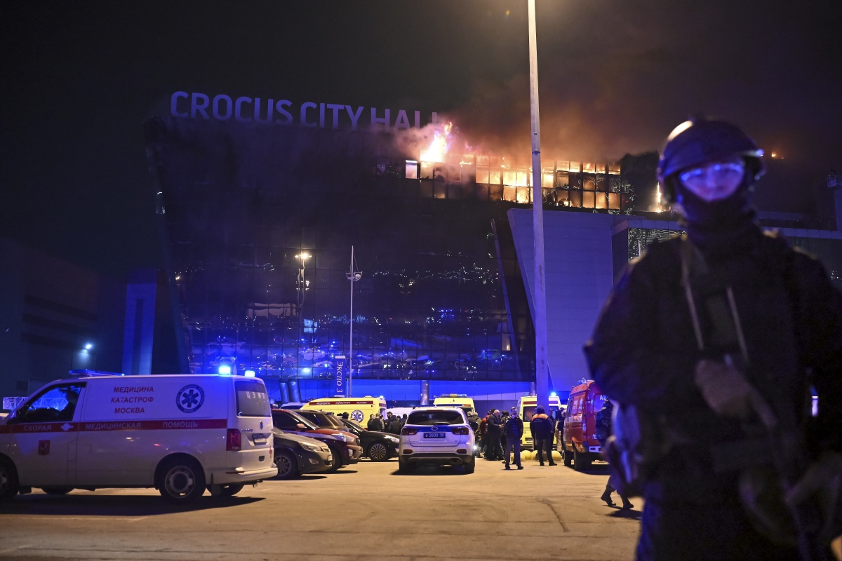 Russia Shooting Crocus city hall