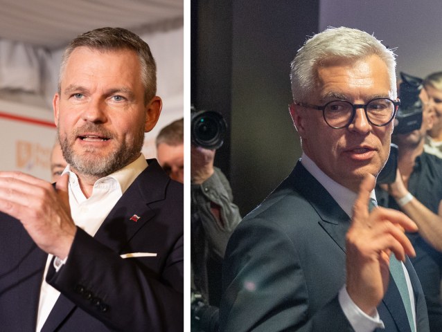 Peter Pellegrini a Ivan Korčok