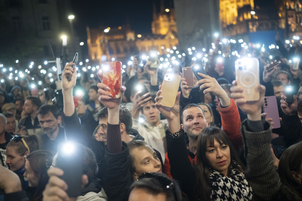 Maďarsko, protest, opozícia, Budapešť
