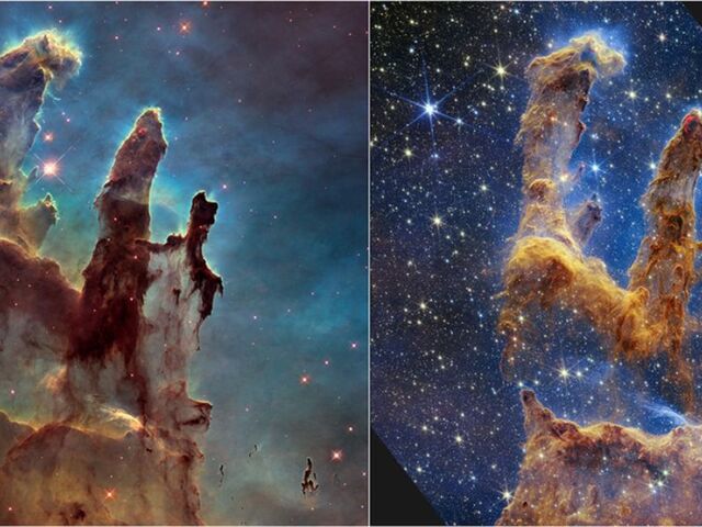 Hubblov vesmírny teleskop, teleskop Jamesa Webba, vesmír, NASA