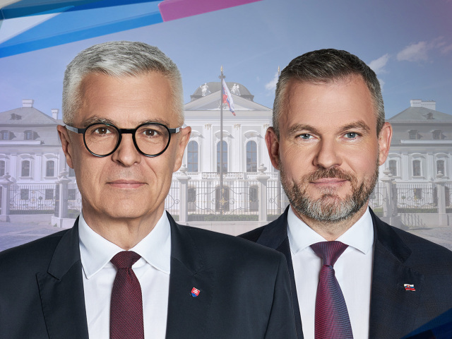 Predvolebná diskusia Korčok Pellegrini