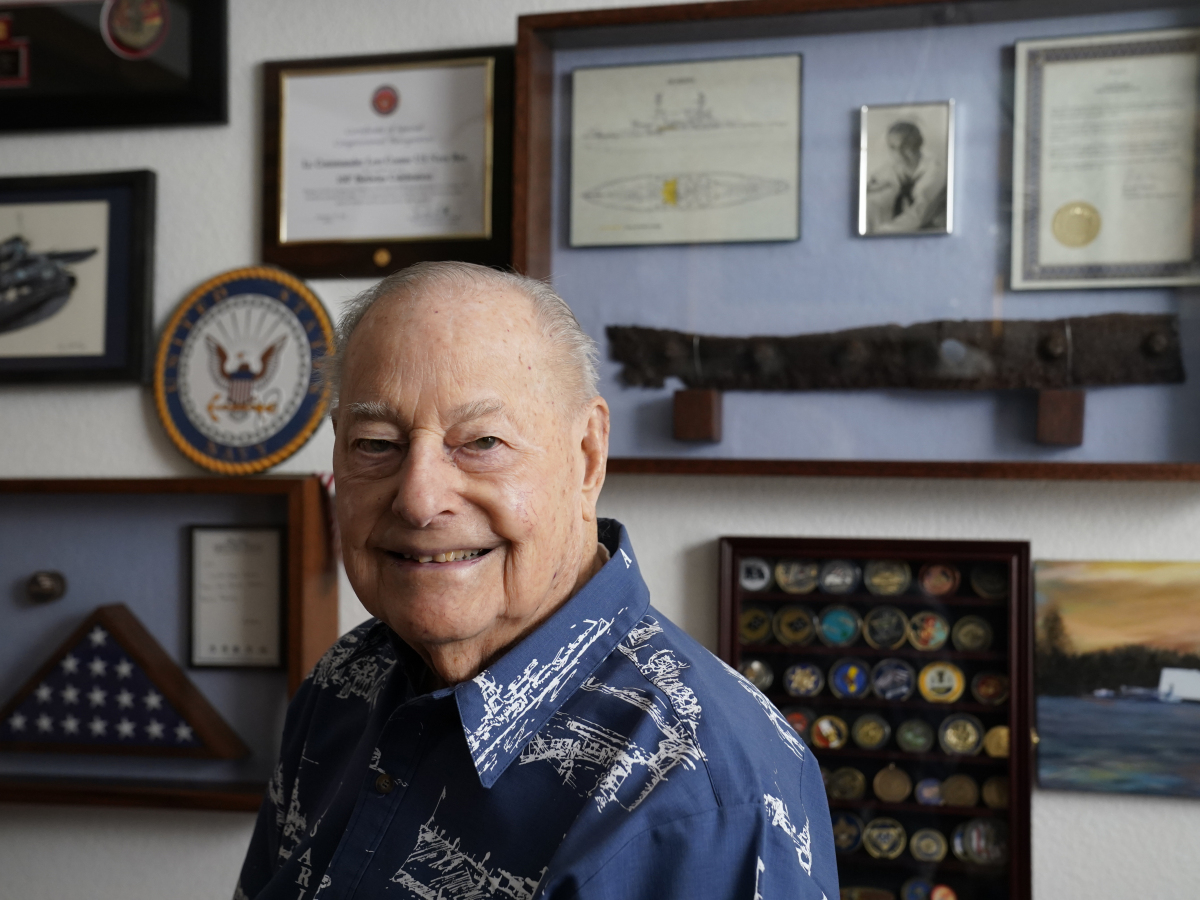 Pearl Harbor Anniversary Lou Conter