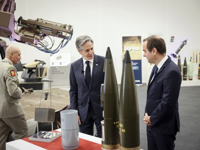 Sebastien Lecornu, Antony Blinken