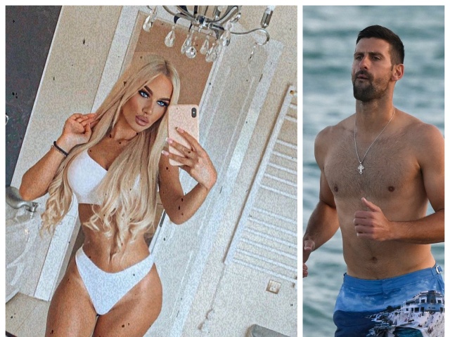 Natalija Ščekičová Novak Djokovič