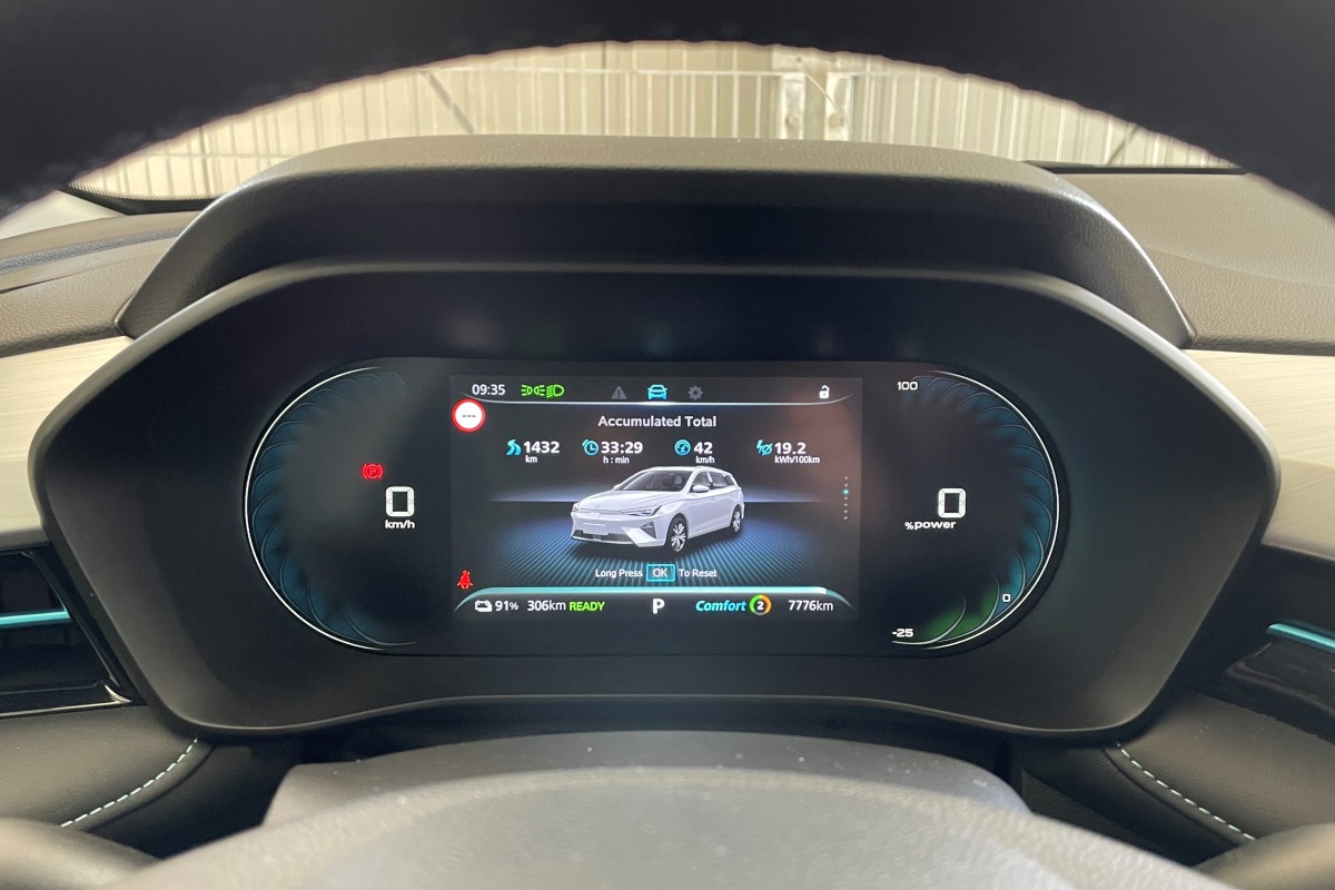MG5 Electric - test 2024