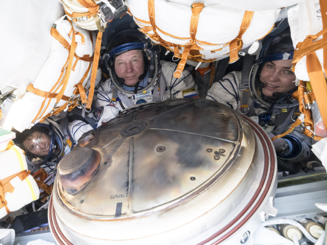 astronauti, ISS, sojuz