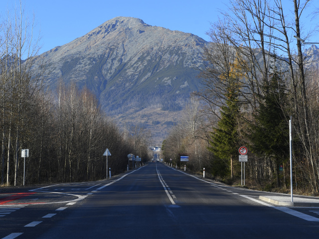 SR Doprava Vysoké Tatry cesta Rekonštrukcia POX