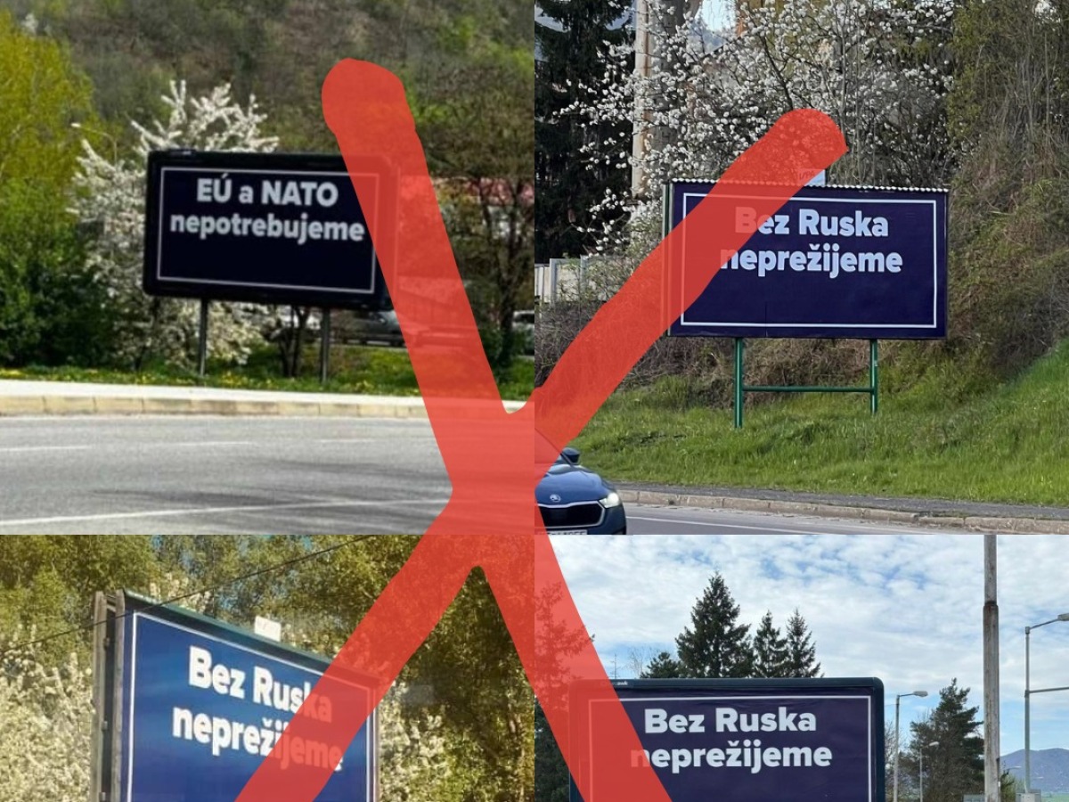 billboardová kampaň Demokratov