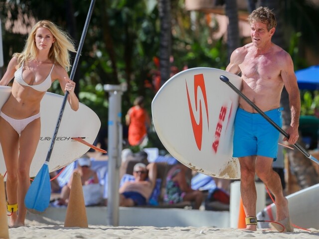 Dennis Quaid a jeho štvrtá manželka Laura Savoie