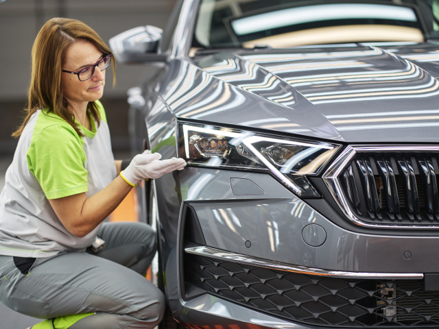 Škoda Octavia - výroba Mladá Boleslav 2024