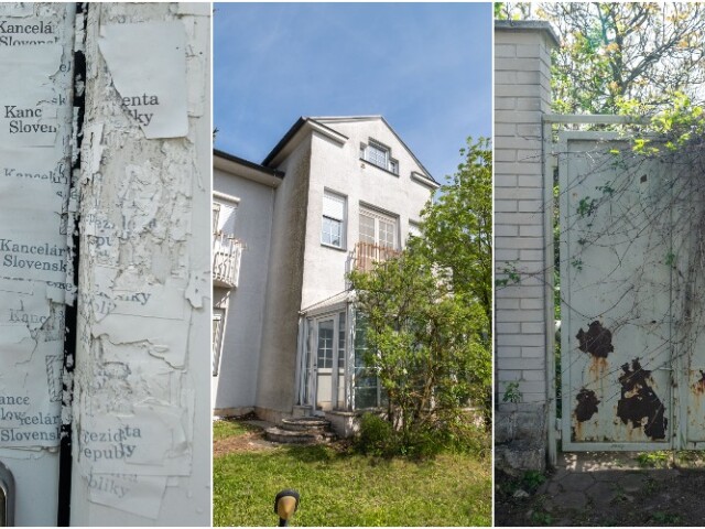 prezidentská vila, Slavín
