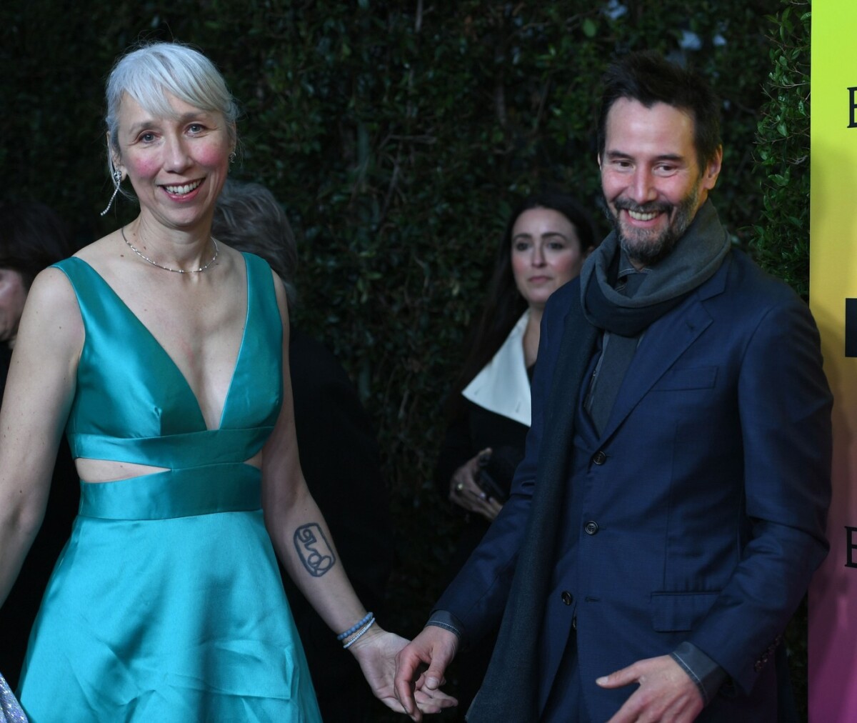 Alexandra Grant a jej partner, herec Keanu Reeves 