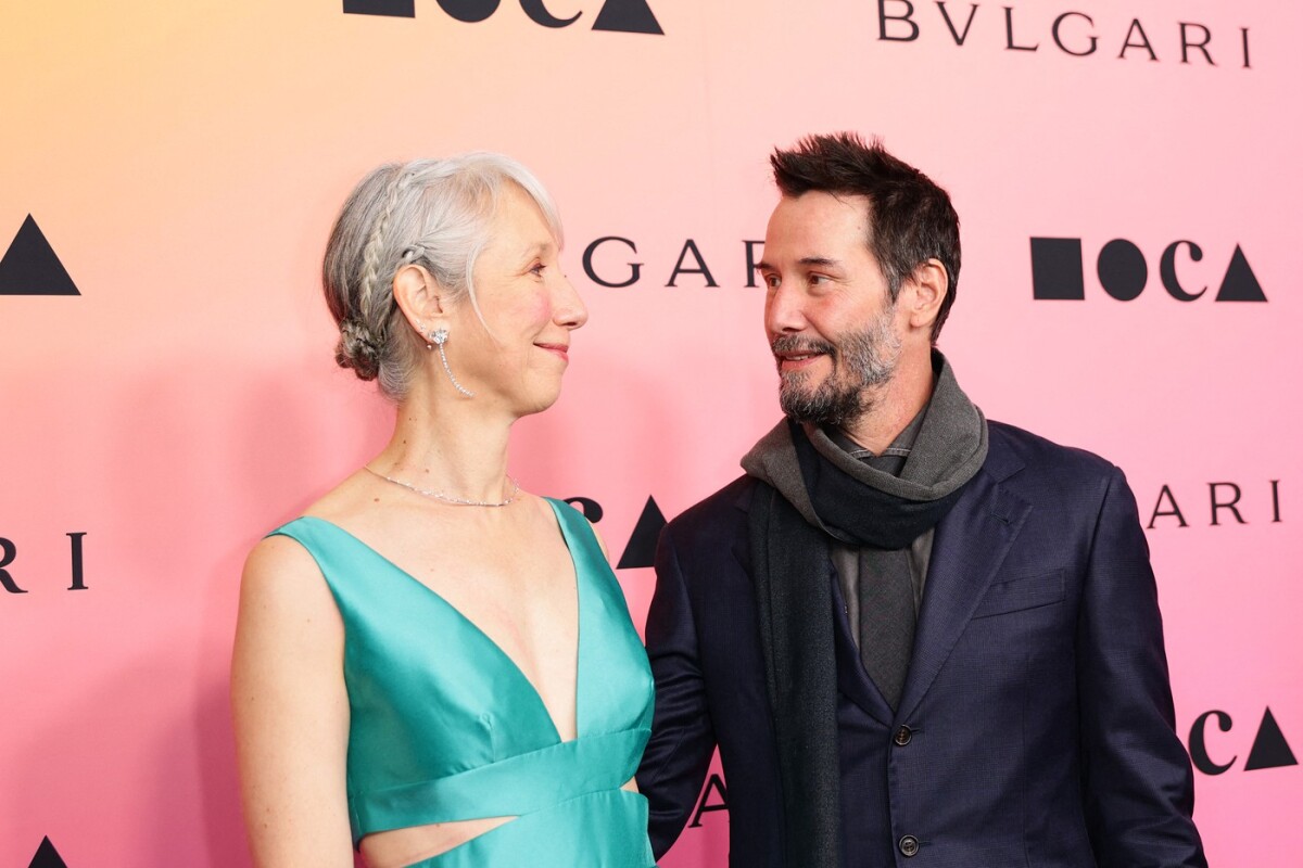 Alexandra Grant a jej partner, herec Keanu Reeves