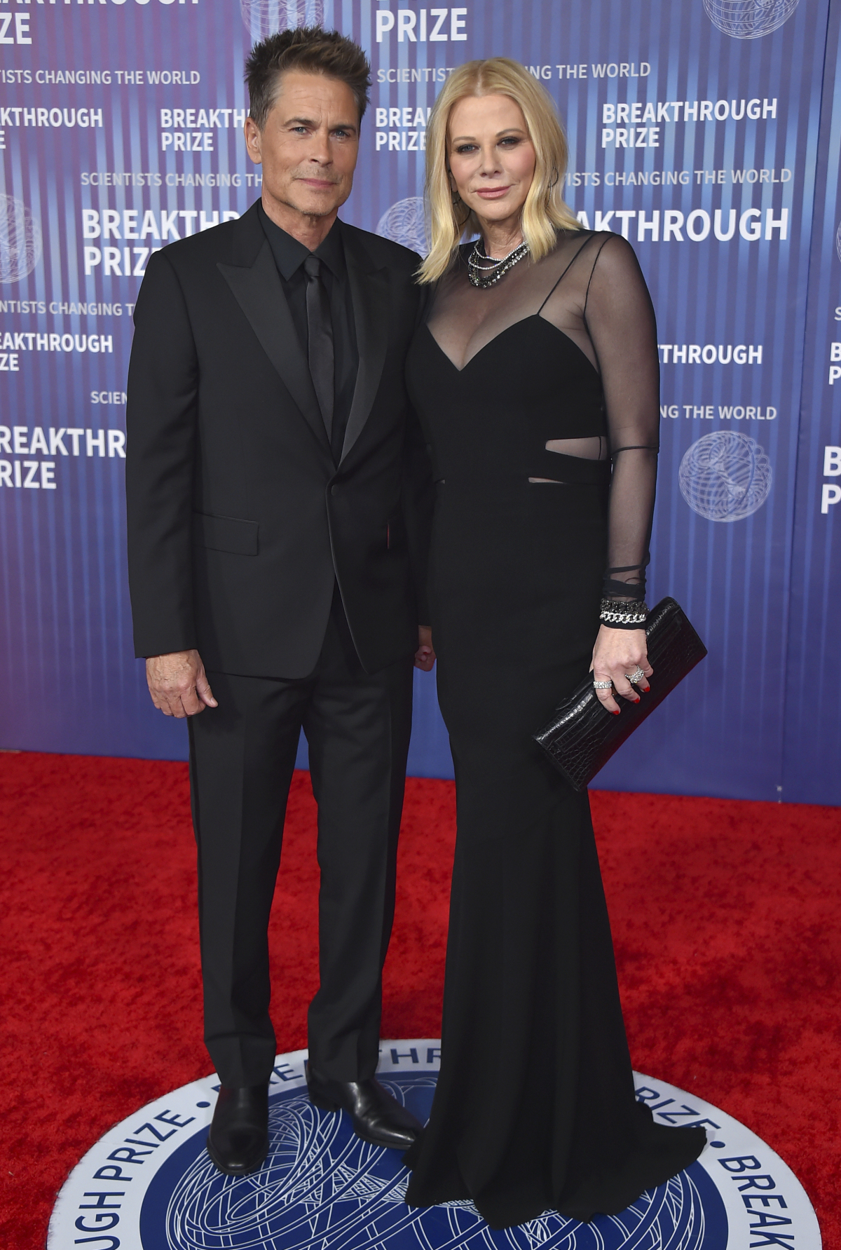 Herec Rob Lowe a jeho manželka Sheryl Berkoff.